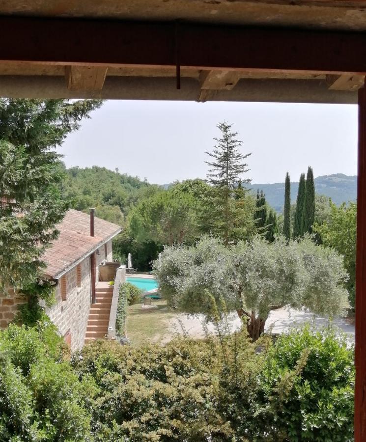 Villa La Brocca Di Valdichiascio Gubbio Exterior foto